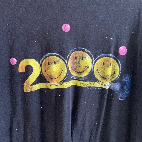 vintage 1999 New Year 2000 single stitch t-shirt - Picture 3 of 11